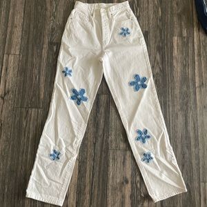 floral pacsun jeans